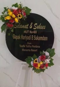 Papan Akrilik Ucapan Ulang Tahun TMII